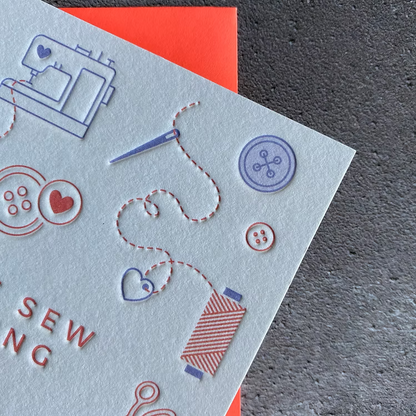 You're Sew Amazing Greetings Card