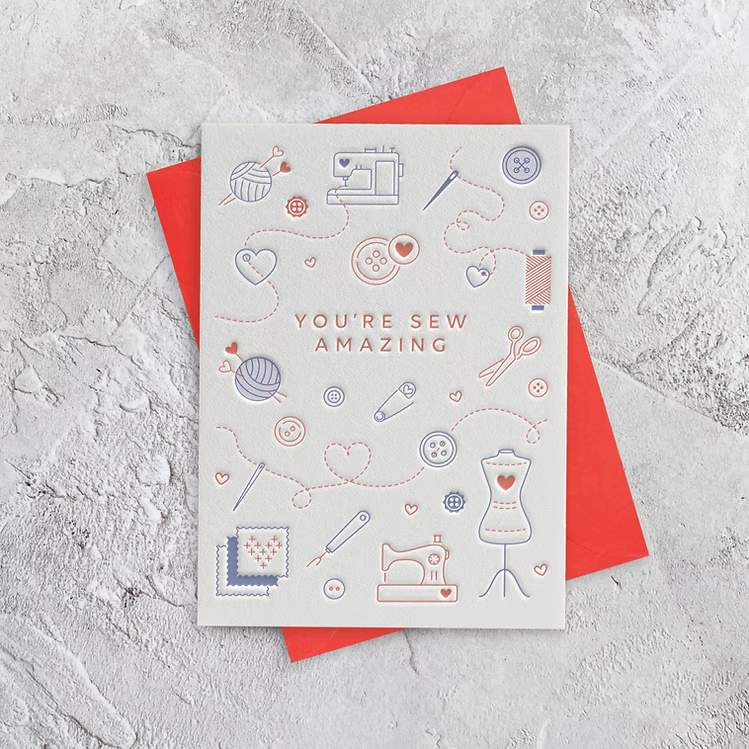 You're Sew Amazing Greetings Card