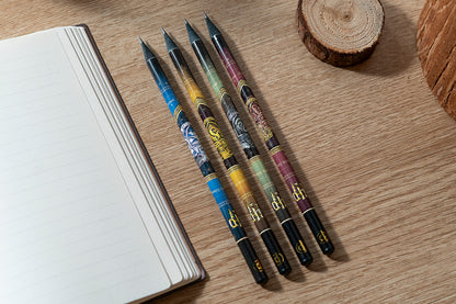 Paperblanks Hogwarts Houses Pencils Pencils – Pack of 4 – design detail