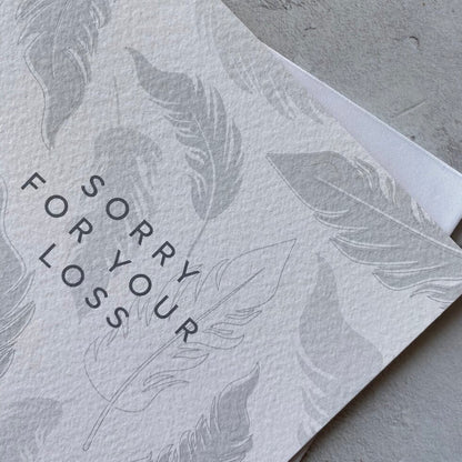 Instant Classics Sorry for Your Loss Sympathy Card by Heyyy