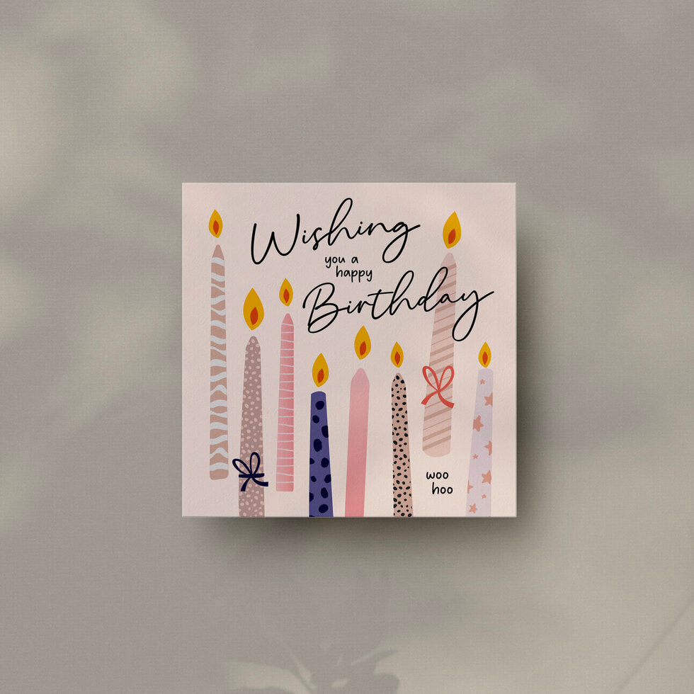 Instant Classics Birthday Candles Greetings Card by Heyyy
