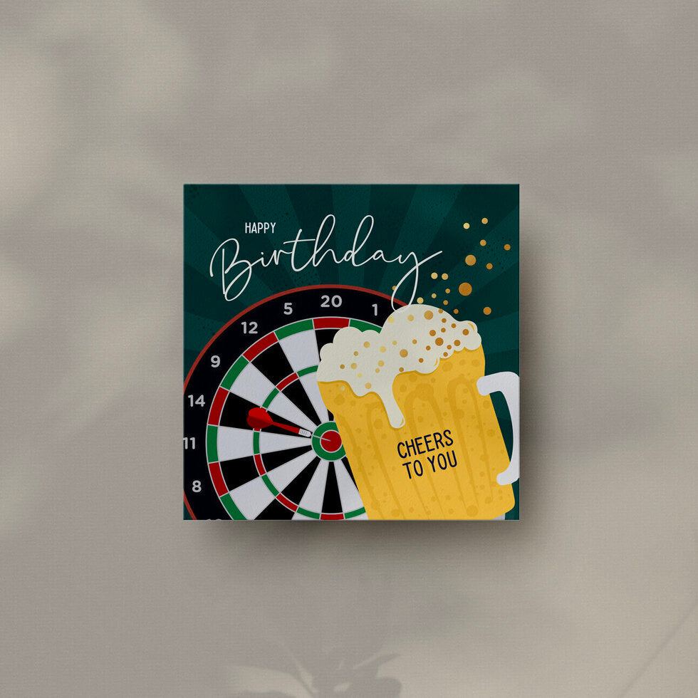 Instant Classics Birthday Beers Greetings Card by Heyyy