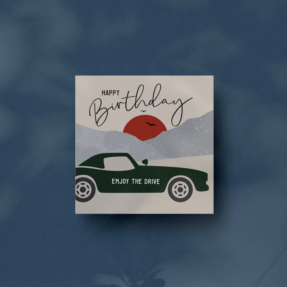 Instant Classics Birthday Cars Greetings Card by Heyyy