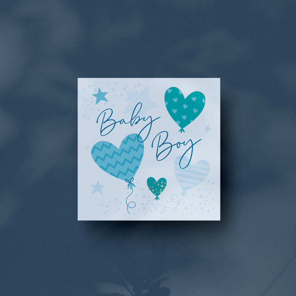 Instant Classics Baby Boy New Baby Greetings Card by Heyyy