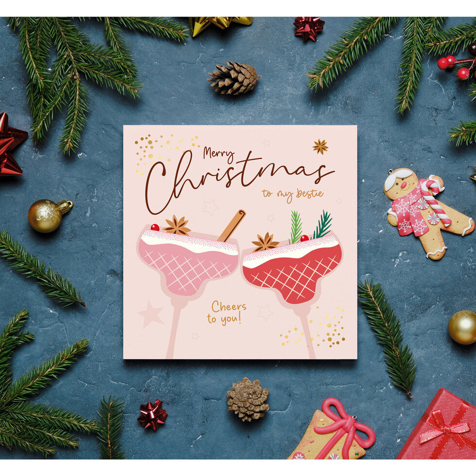 Instant Classics Christmas Card for Bestie by Heyyy