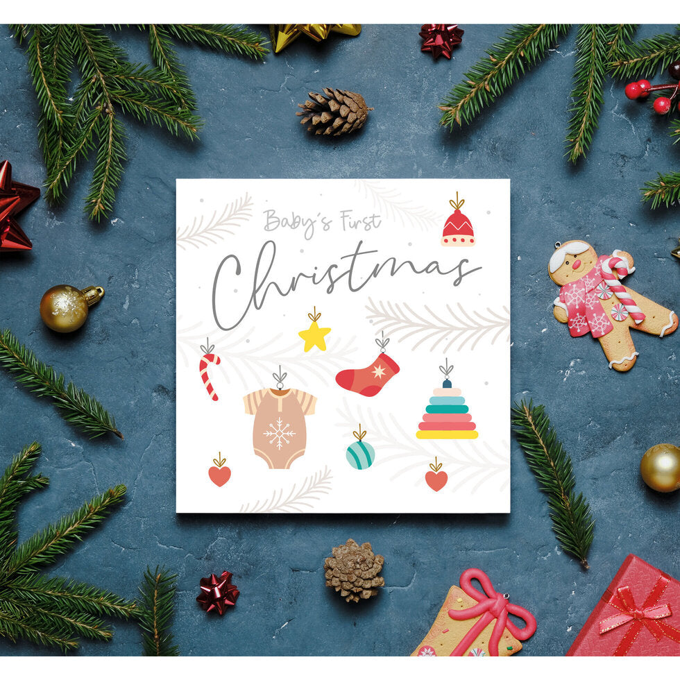 Instant Classics Baby's First Christmas Card by Heyyy