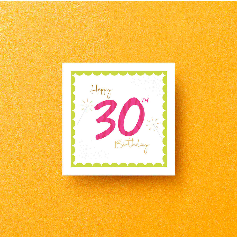 Instant Classics Milestones Age 30 Framed Birthday Card by Heyyy