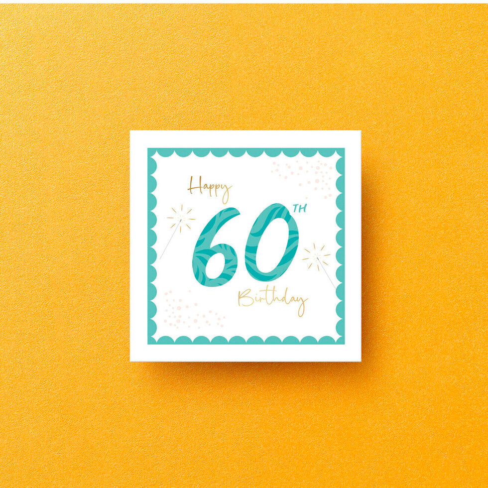 Instant Classics Milestones Age 60 Framed Birthday Card by Heyyy