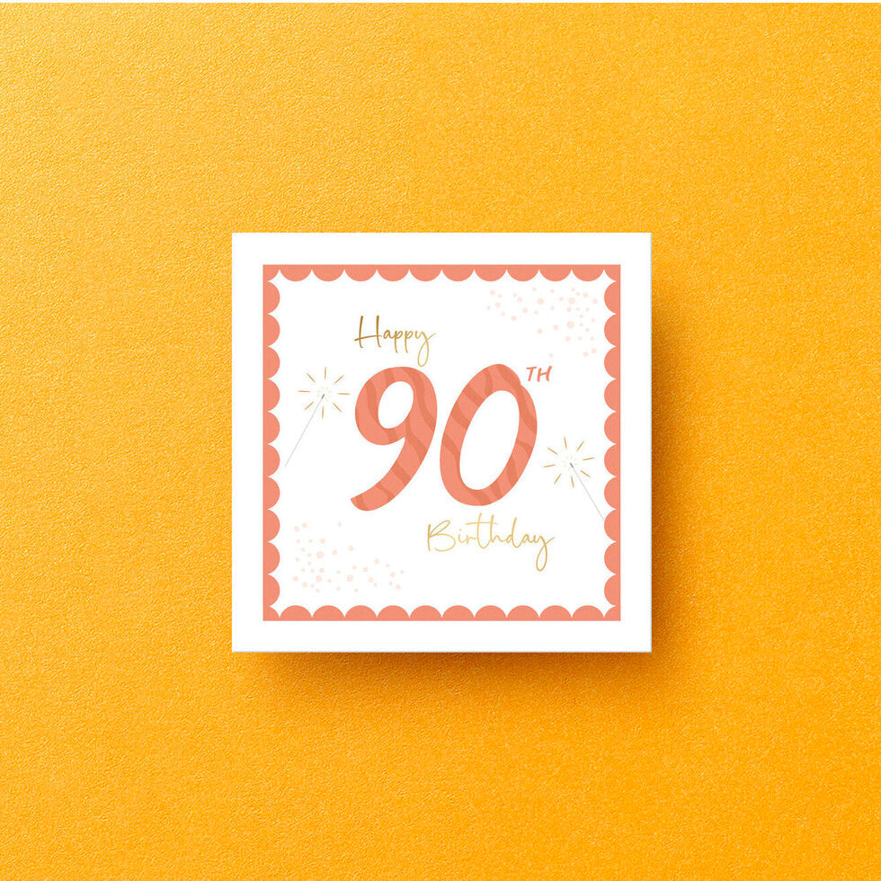 Instant Classics Milestones Age 90 Framed Birthday Card by Heyyy