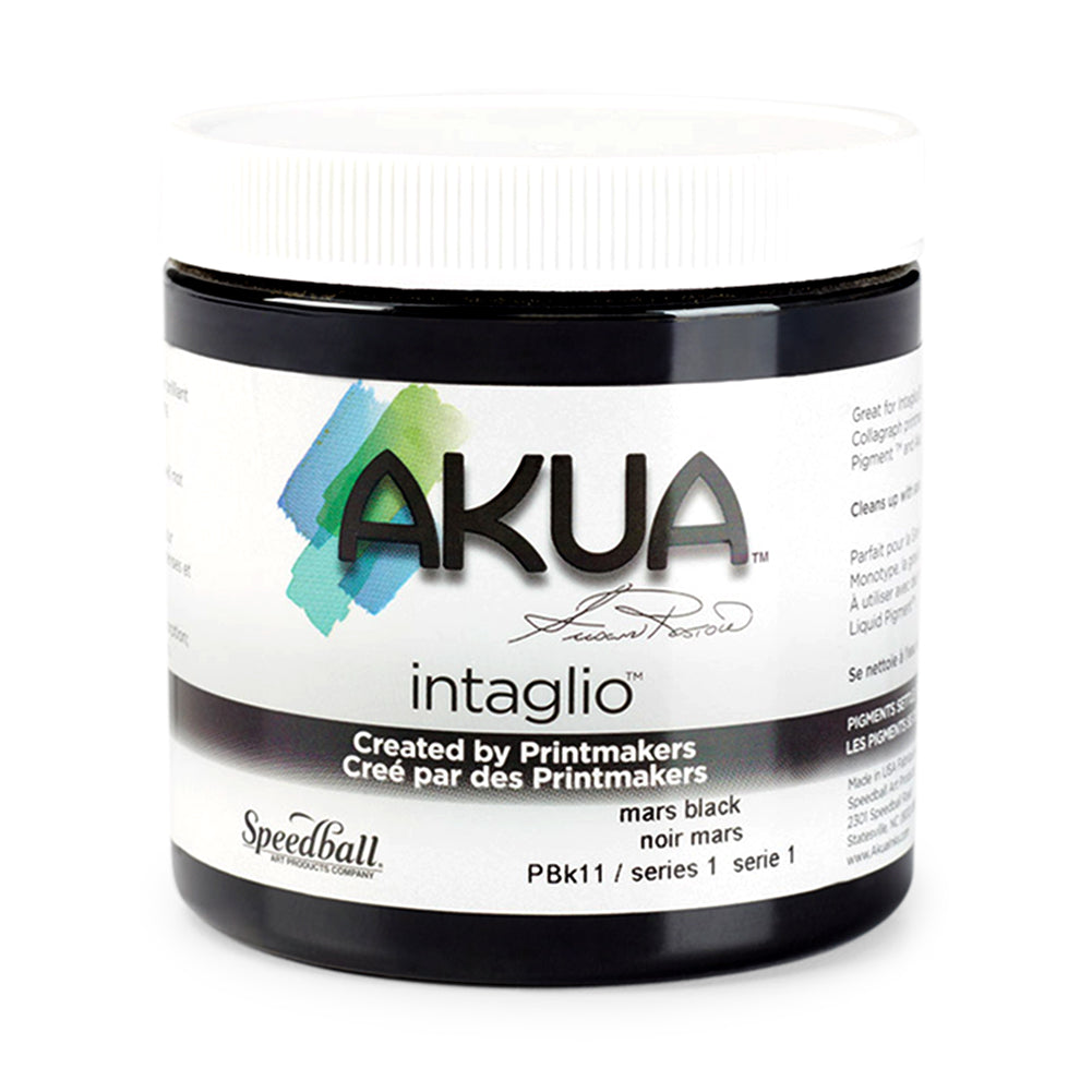 Speedball Akua Intaglio Ink 236ml, Series 1 – Mars Black