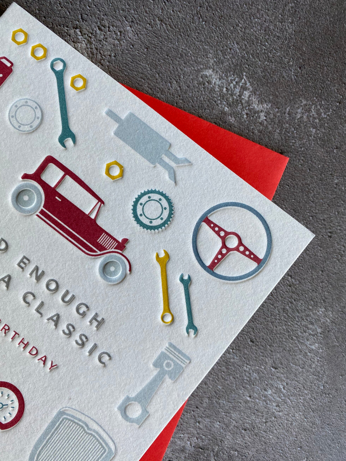 I'mPressed - Almost a Classic  Happy Birthday Greetings Card