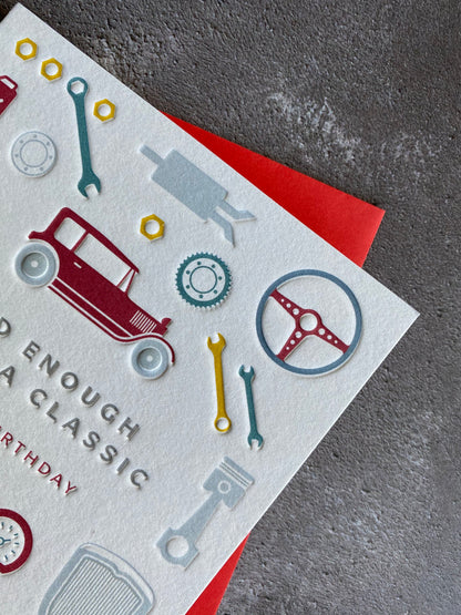 I'mPressed - Almost a Classic  Happy Birthday Greetings Card