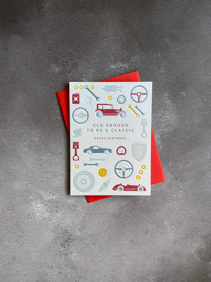 I'mPressed - Almost a Classic  Happy Birthday Greetings Card