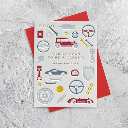 I'mPressed - Almost a Classic  Happy Birthday Greetings Card