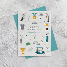 I'mPressed - Let's Par-Tee Birthday Golf Greetings Card