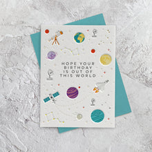 I'mPressed - Out of This World Happy Birthday Greetings Card