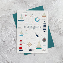 I'mPressed - It's Your Birthday Celebrations Ahoy Greetings Card