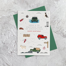 I'mPressed - Here's To Another Year Of Adventures Happy Birthday Greetings Card