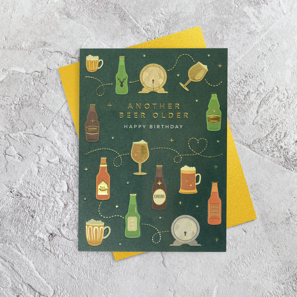 I'mPressed Chroma Beers & Brewing Birthday Greetings Card by Heyyy