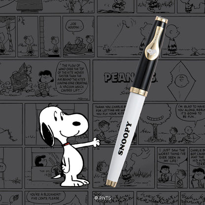 Estie Snoopy pen close-up