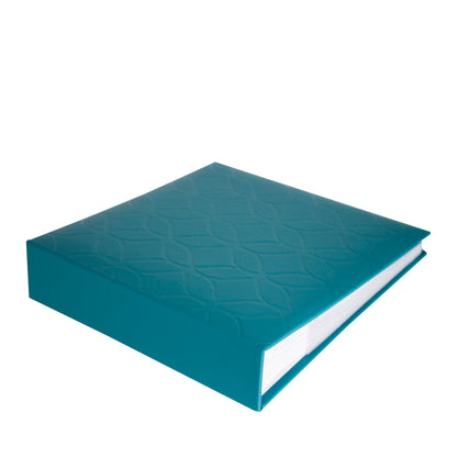 Kenro Inca memo album, teal – open flat