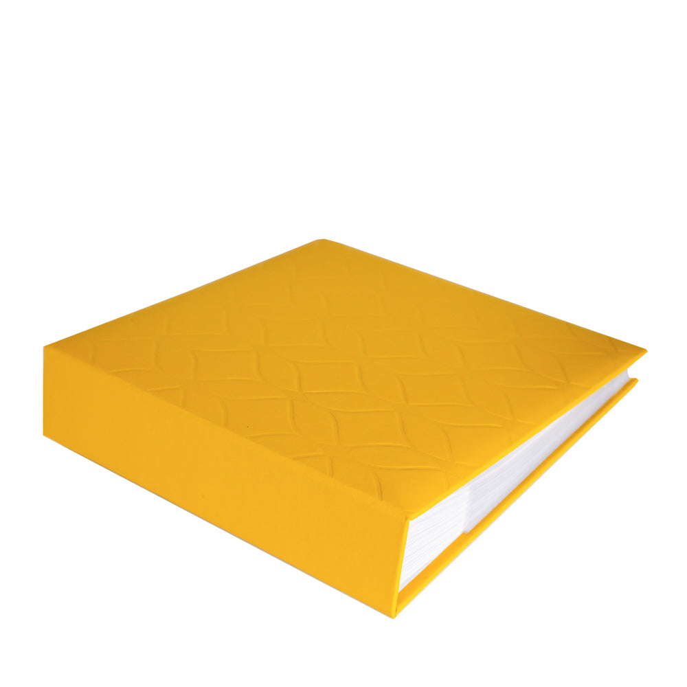 Kenro Inca memo album, yellow – open flat