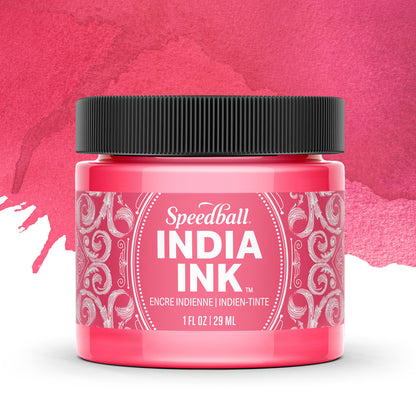 Speedball India Ink 29ml – Pink Tourmaline