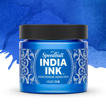 Speedball India Ink 29ml – Sapphire