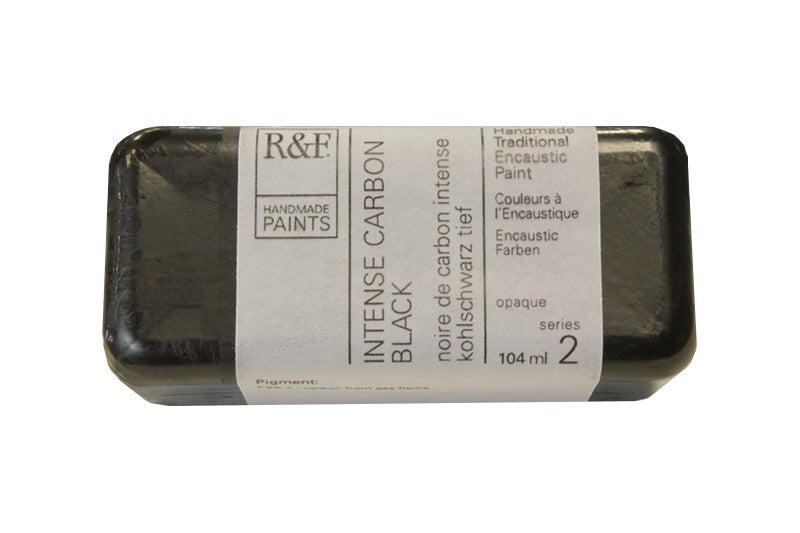 R&F Encaustic Paint 104ml – Intense Carbon Black
