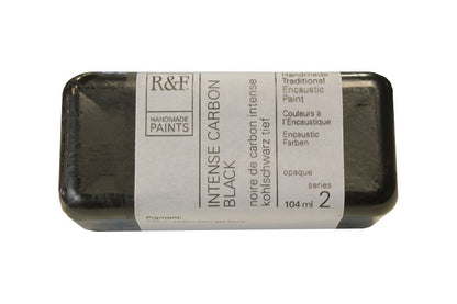 R&F Encaustic Paint 104ml – Intense Carbon Black