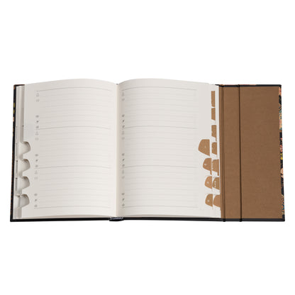 Paperblanks Destiny Mini Hardback Address Book – 128 Pages – inside pages