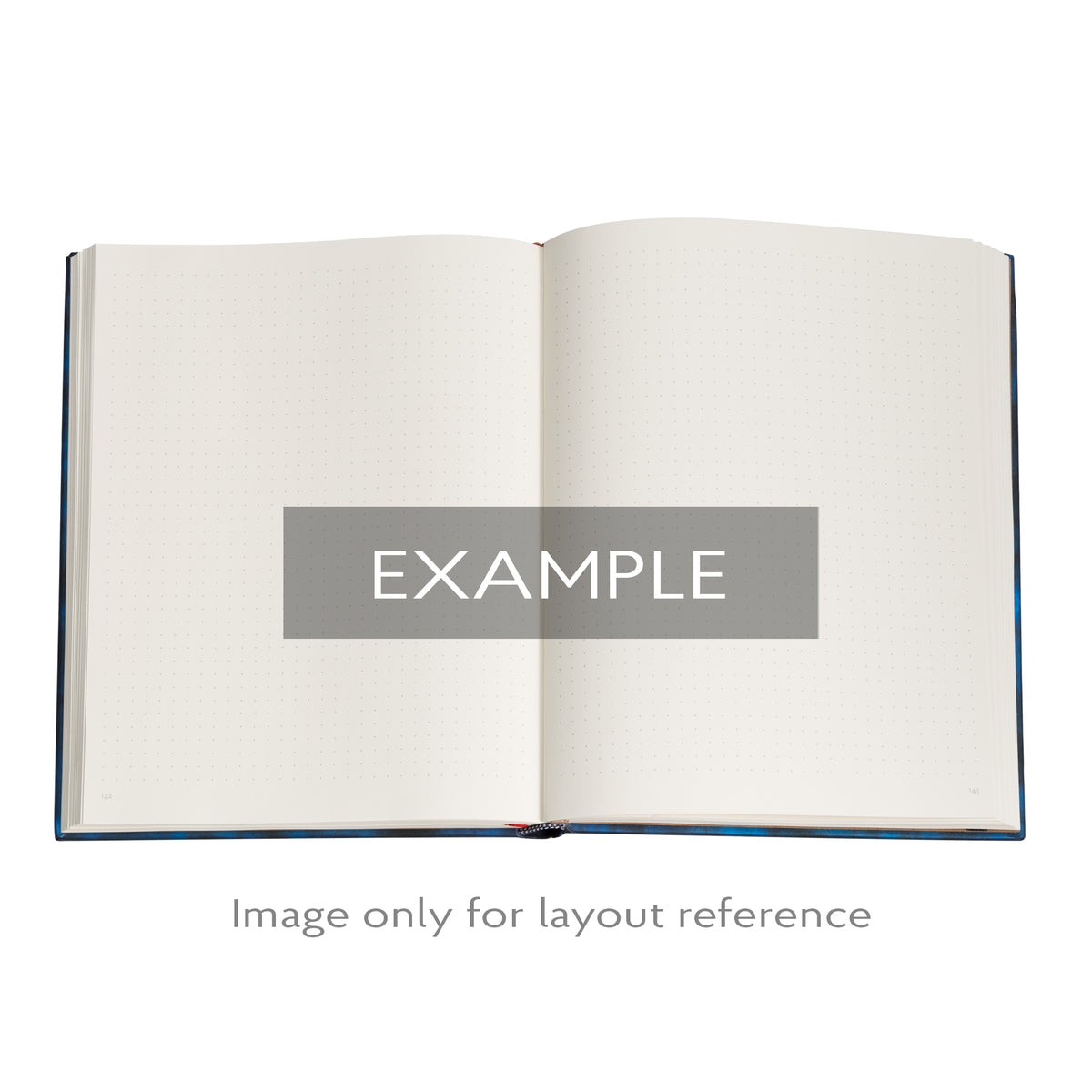 Paperblanks Olive Fairy Maxi Hardback Journal – Dot Grid, 192 Pages – inside pages in use