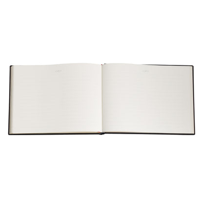 Paperblanks Silk Sky Hardback Guest Book – Lined, 144 Pages – inside pages