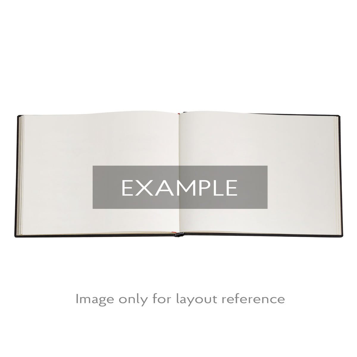 Paperblanks Hummingbirds & Flutterbyes Hardback Guest Book – Plain, 144 Pages – inside pages in use