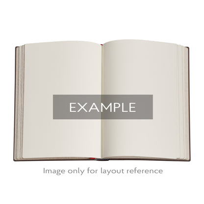 Paperblanks Monet’s Chrysanthemums Ultra Hardback Journal – Plain, 144 Pages – inside pages in use