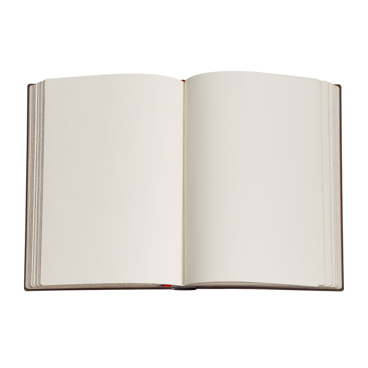 Paperblanks Blue Luxe Midi Hardback Journal – Plain, 144 Pages – inside pages