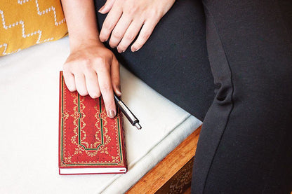 Paperblanks Ironberry Midi Hardback Journal – Lined, 240 Pages – design detail