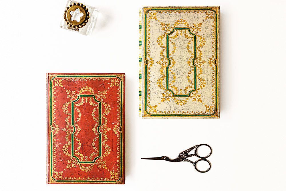 Paperblanks Ironberry Slim Hardback Journal – Lined, 176 Pages – design detail