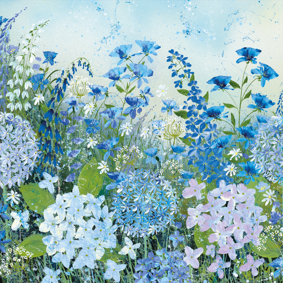Misty Blue Card by Jane Morgan