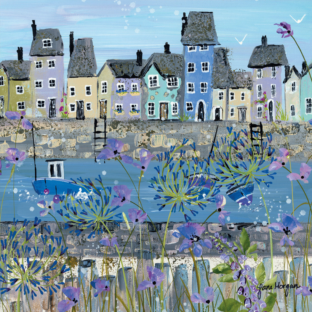 Bobbing About Card by Jane Morgan
