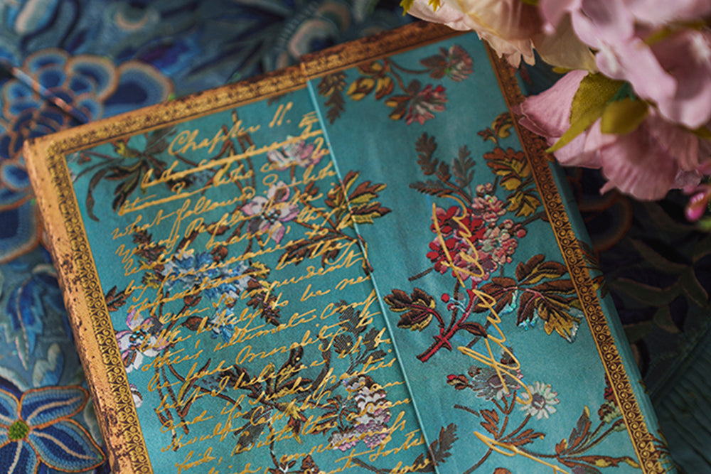 Paperblanks Jane Austen, Persuasion Pencil Case – design detail