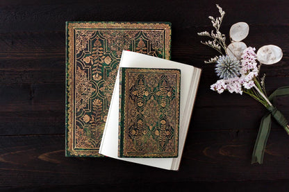 Paperblanks Juniper Mini Softback Flexi Journal – Plain, 208 Pages – design detail