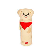 Legami 2-in-1 Soft Silicone Pencil Case - Kawaii - Golden