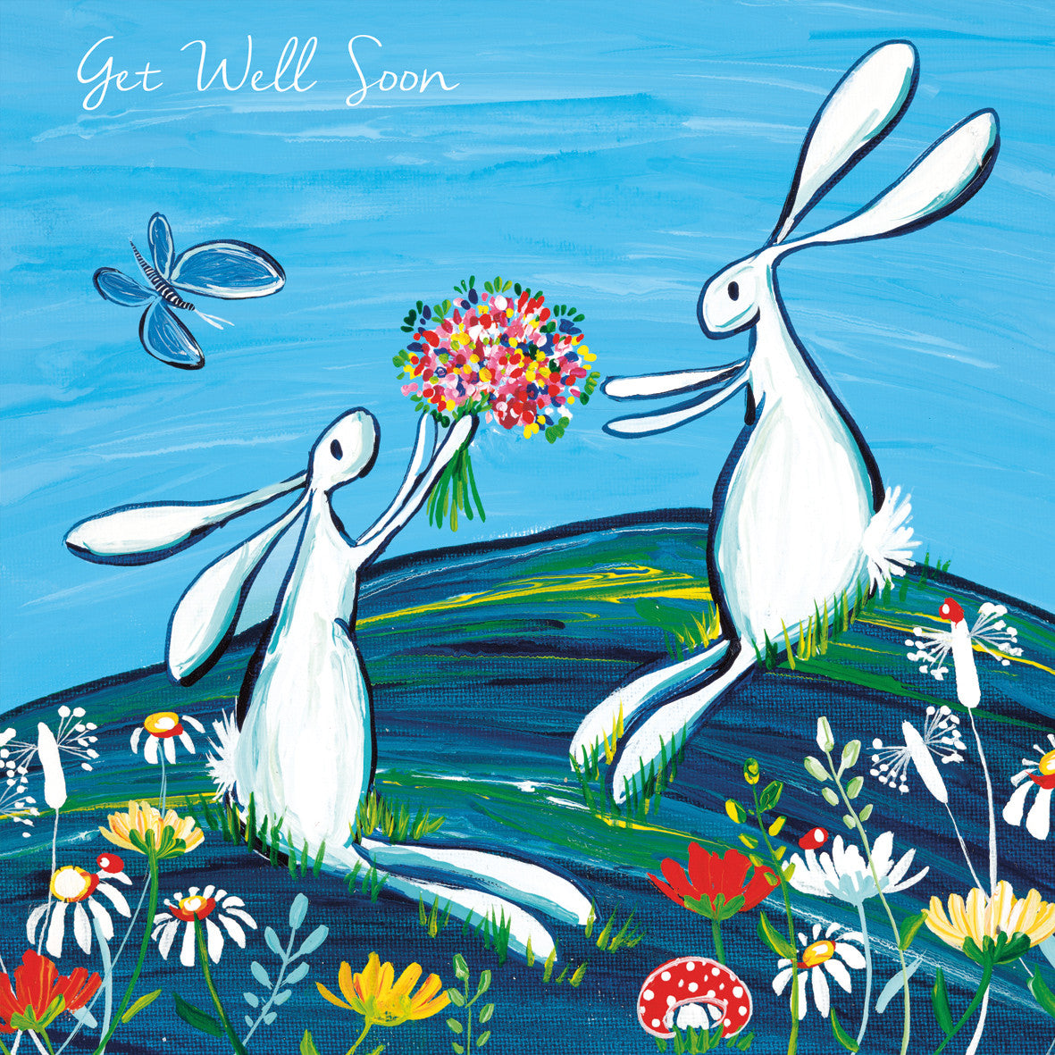 Flowers for You Card by Kate Andrew