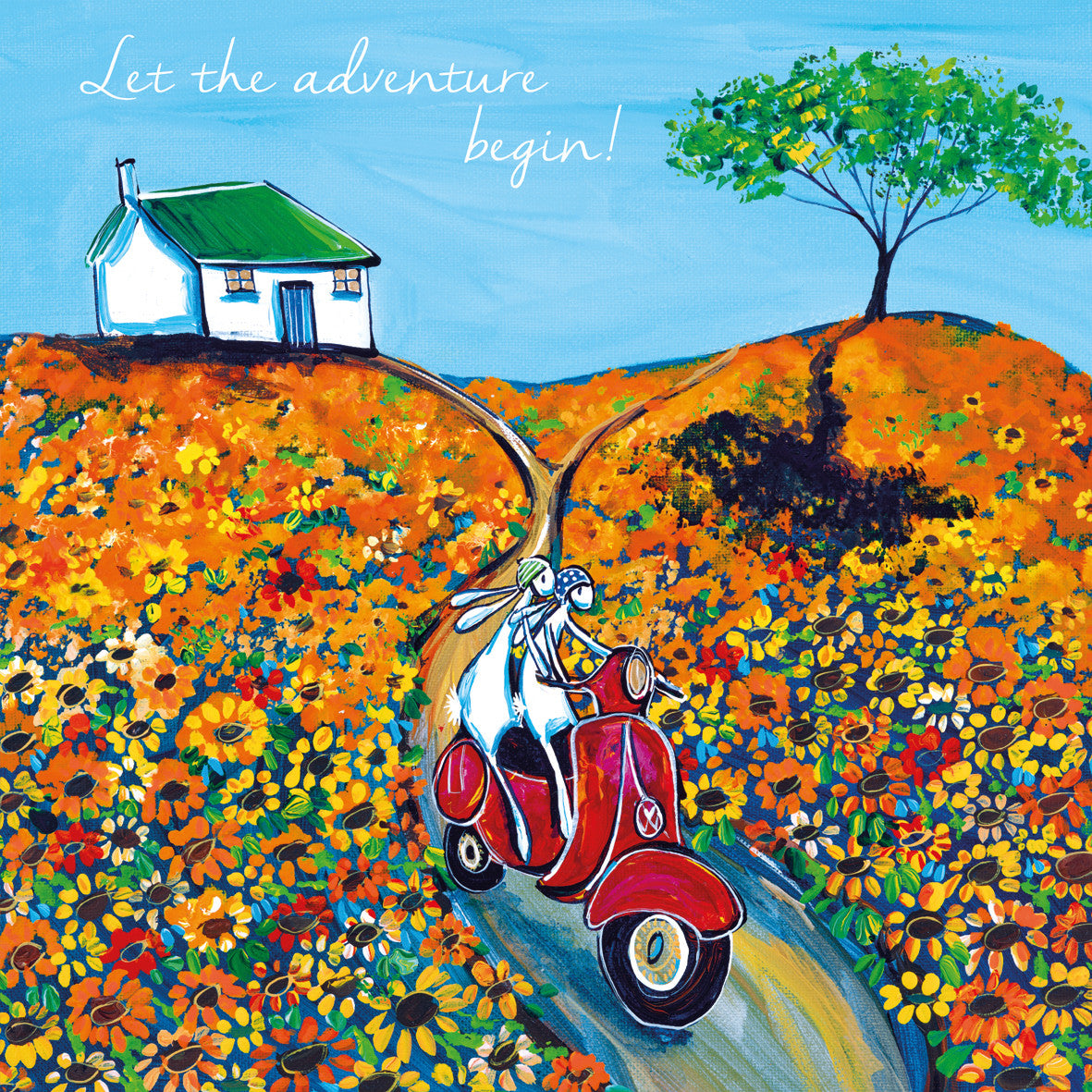 Let the Adventure Begin Card by Kate Andrew
