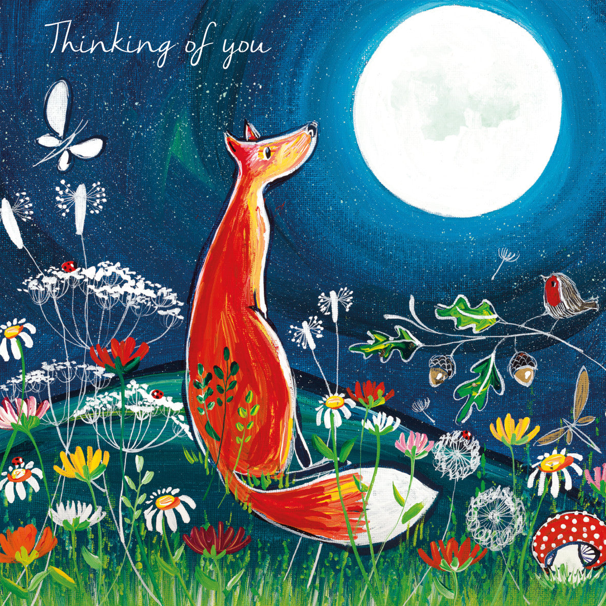Full Moon Thinking of You Card by Kate Andrew