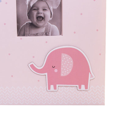 Kenro Baby Animals pink album – 3D cut-out detail