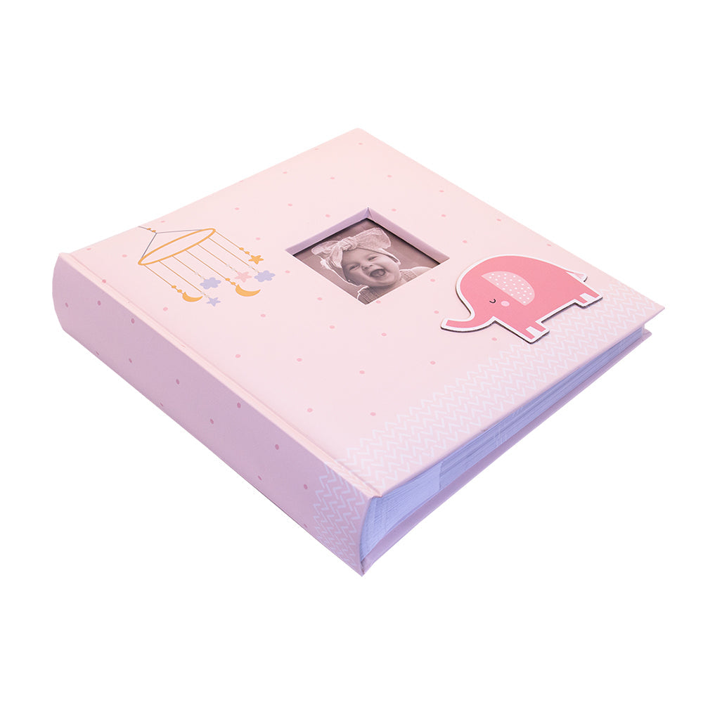 Kenro Baby Animals pink album – angled view