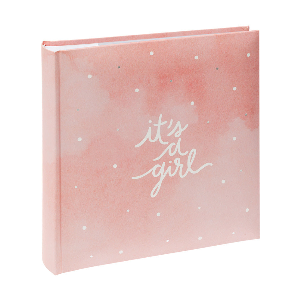 Kenro It's a Girl Baby Memo Photo Album – Pink