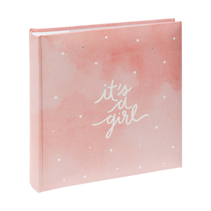 Kenro It's a Girl Baby Memo Photo Album – Pink